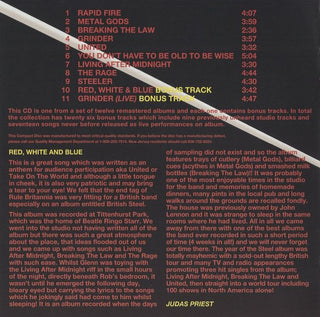 Judas Priest : British Steel (CD, Album, RE, RM, RP)