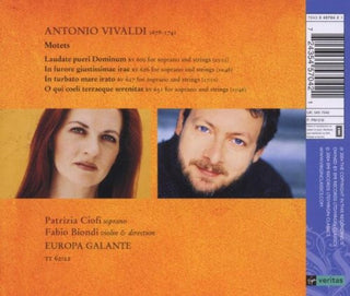 Antonio Vivaldi - Patrizia Ciofi, Fabio Biondi, Europa Galante : Laudate Pueri, In Turbato Mare Irato, In Furore, O Qui Coeli (CD)