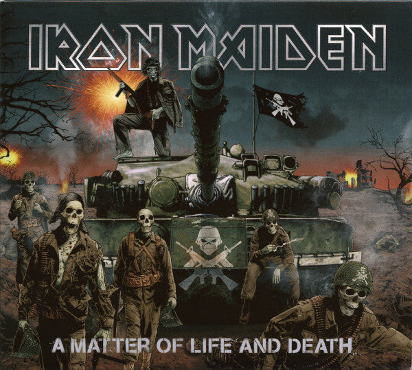 Iron Maiden : A Matter Of Life And Death (CD, Album, RE, RM, Dig)