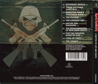 Iron Maiden : A Matter Of Life And Death (CD, Album, RE, RM, Dig)