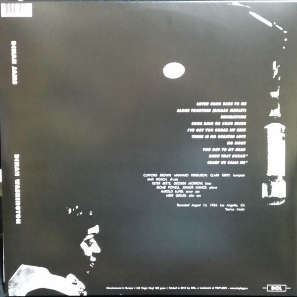 Dinah Washington : Dinah Jams (LP, Album, RE, 180)