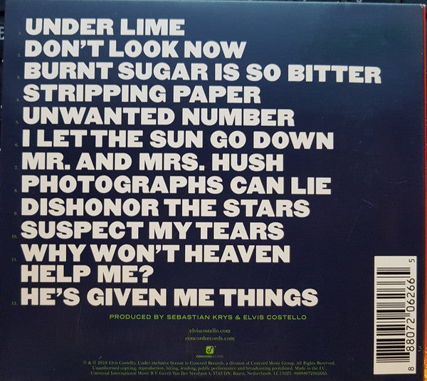 Elvis Costello & The Imposters : Look Now (CD, Album, Dig)