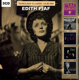 Edith Piaf : Timeless Classic Albums (5xCD, Comp, Mono)