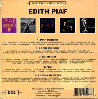 Edith Piaf : Timeless Classic Albums (5xCD, Comp, Mono)