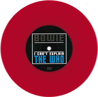 David Bowie / The Who : I Can't Explain (7", Comp, Ltd, Num, Unofficial, Red)