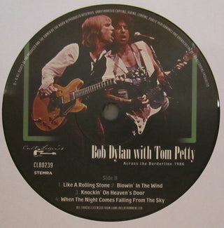 Bob Dylan With Tom Petty : Across The Borderline 1986 (LP, Album, S/Edition, Unofficial)