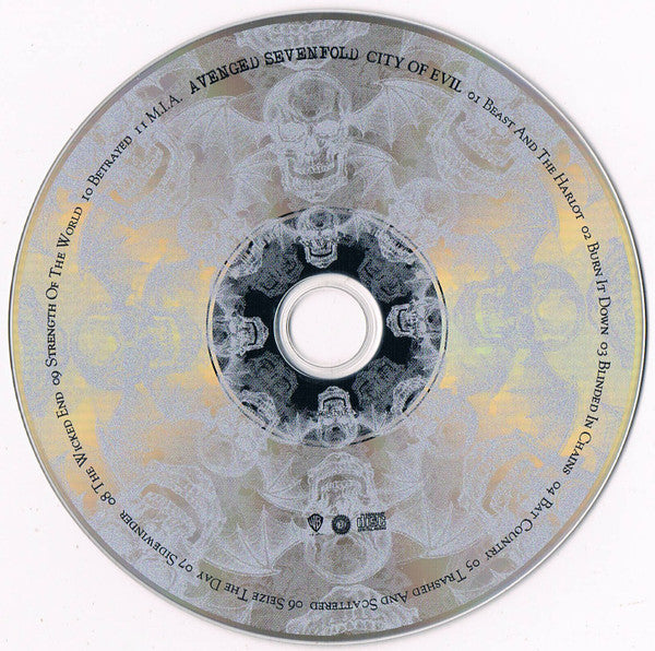 Avenged Sevenfold : City Of Evil (CD, Album, RE)