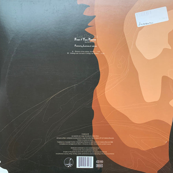 Los Updates : First If You Please The Remix Part 2 (12")