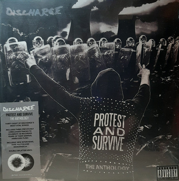 Discharge : Protest And Survive: The Anthology (LP, Whi + LP, Bla + Comp)