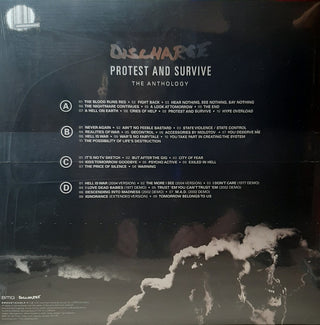 Discharge : Protest And Survive: The Anthology (LP, Whi + LP, Bla + Comp)