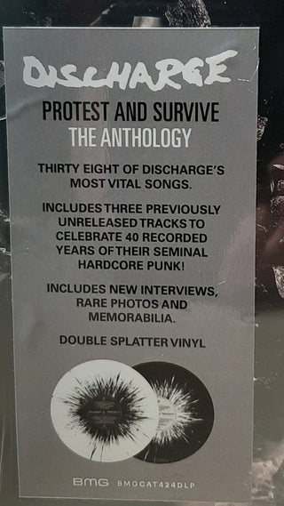 Discharge : Protest And Survive: The Anthology (LP, Whi + LP, Bla + Comp)