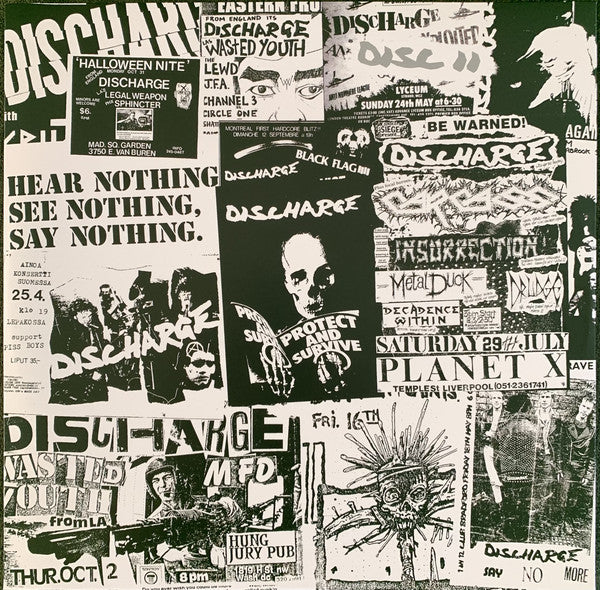 Discharge : Protest And Survive: The Anthology (LP, Whi + LP, Bla + Comp)