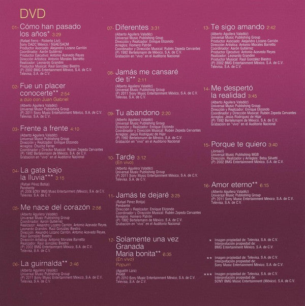Rocío Dúrcal : Rocío Dúrcal (CD, Comp + DVD-V)