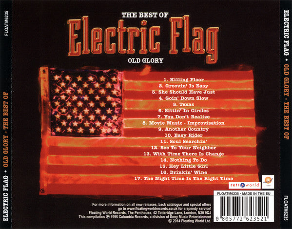 The Electric Flag : Old Glory: The Best Of Electric Flag (CD, Comp, RE)