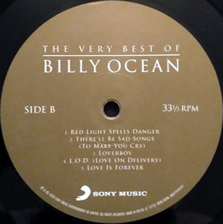 Billy Ocean : The Very Best Of Billy Ocean (LP, Comp)