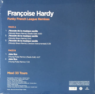 Françoise Hardy : Funky French League Remixes - J'écoute De La Musique Saoûle / Juke Box (12", Maxi)