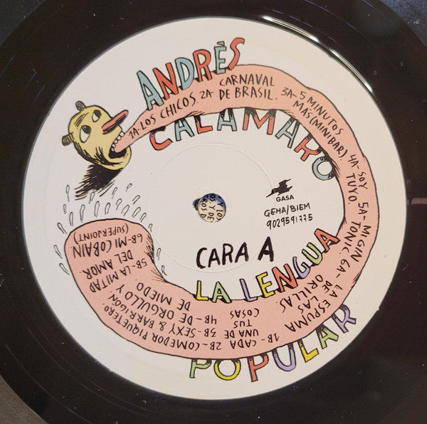 Andrés Calamaro : La Lengua Popular (LP, Album)
