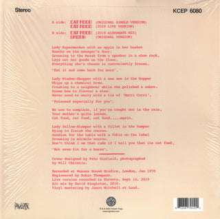 King Crimson : Cat Food / Groon (10", EP, RE, 50t)