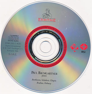 Paul Baumgartner, Ludwig van Beethoven, Johannes Brahms, Claude Debussy, Frédéric Chopin, Franz Schubert : Piano Recital (CD)