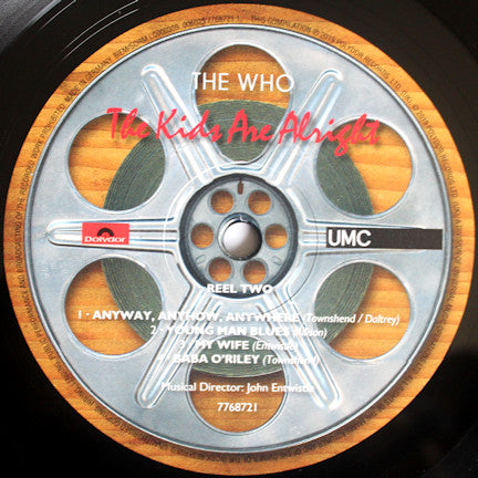 The Who : The Kids Are Alright (Music From The Soundtrack Of The Movie) (2xLP, Album, RE)