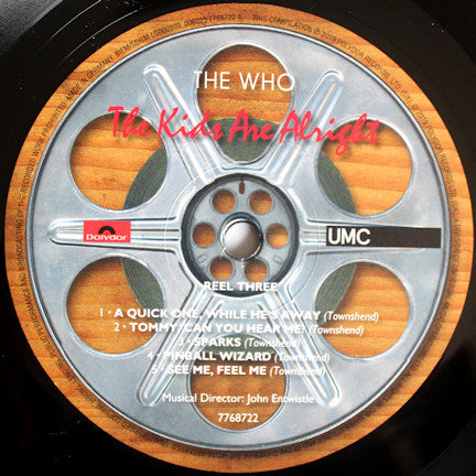 The Who : The Kids Are Alright (Music From The Soundtrack Of The Movie) (2xLP, Album, RE)