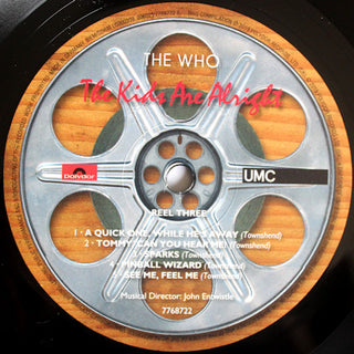 The Who : The Kids Are Alright (Music From The Soundtrack Of The Movie) (2xLP, Album, RE)
