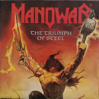 Manowar : The Triumph Of Steel (CD, Album, RP)