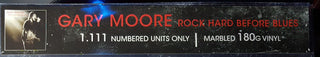 Gary Moore : Rock Hard Before Blues (LP, Comp, Ltd, Num, Red)