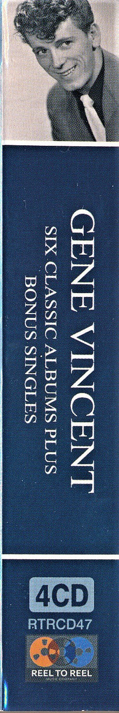 Gene Vincent : Six Classic Albums Plus Bonus Singles (4xCD, Comp, RM, Dig)