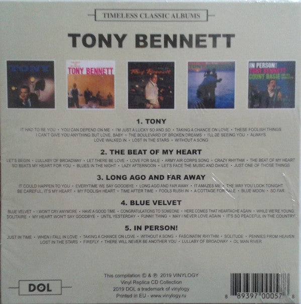 Tony Bennett : Timeless Classic Albums (Box, Comp + CD, Album, RE + CD, Album, RE + CD, Al)