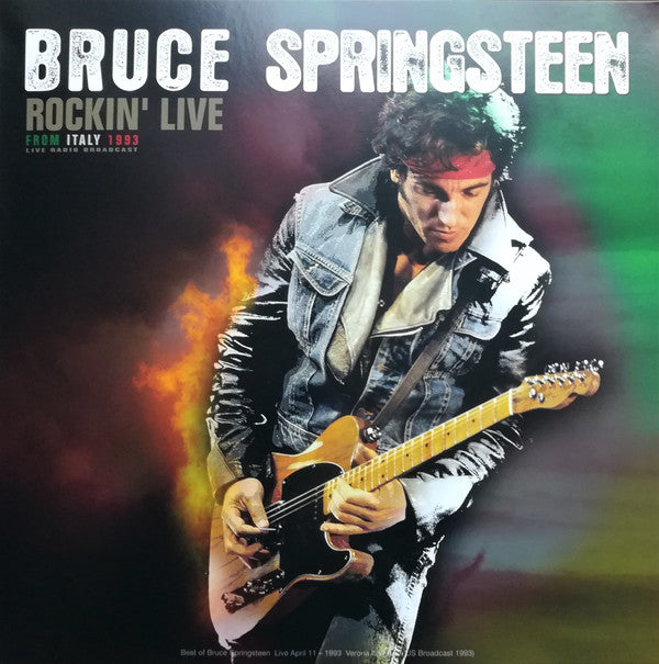 Bruce Springsteen : Rockin' Live From Italy 1993 Live Radio Broadcast (LP, Album, Unofficial, 180)