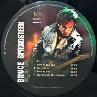 Bruce Springsteen : Rockin' Live From Italy 1993 Live Radio Broadcast (LP, Album, Unofficial, 180)