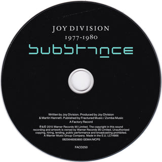 Joy Division : Substance (CD, Comp, RE, RM, RP, Opt)