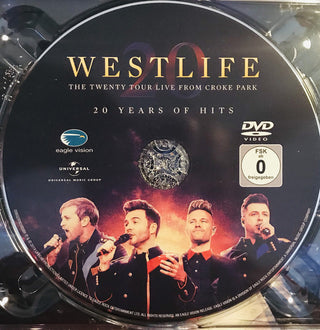 Westlife : The Twenty Tour Live From Croke Park (CD, Album + DVD-V, NTSC)
