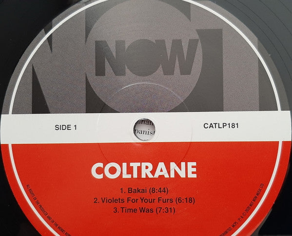 John Coltrane : Coltrane (LP, Mono, RE, Unofficial)