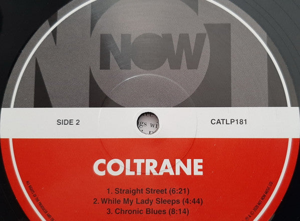 John Coltrane : Coltrane (LP, Mono, RE, Unofficial)