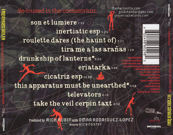 The Mars Volta : De-Loused In The Comatorium (CD, Album, RP)