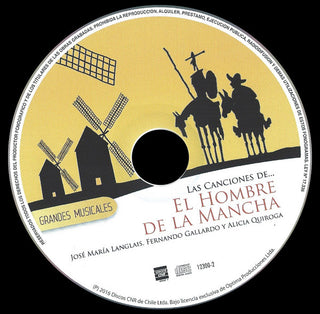 Mitch Leigh, Joe Darion : Las Canciones De El Hombre De La Mancha (CD)