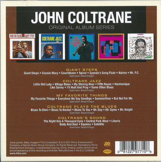 John Coltrane : Original Album Series (CD, Album, RE, RP + CD, Album, RE, RP + CD, Album,)