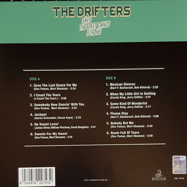 The Drifters : Save The Last Dance For Me (LP, Album, RE, 180)