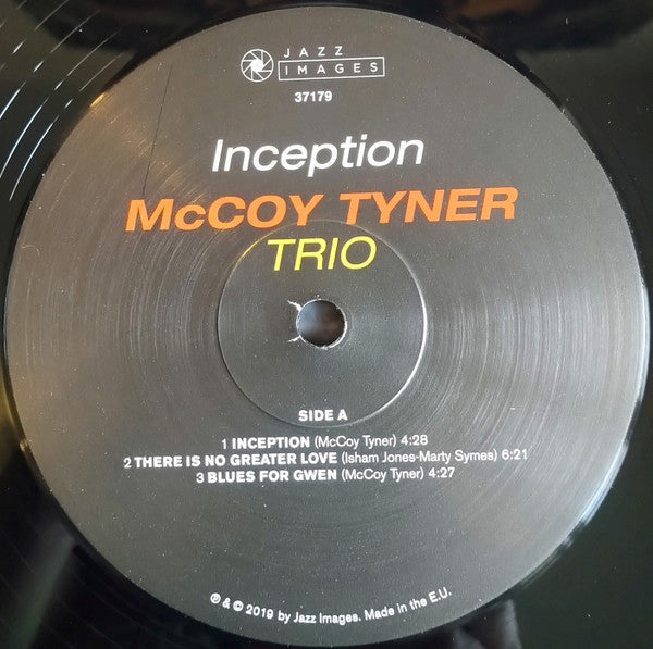 McCoy Tyner Trio : Inception (LP, Album, 180)
