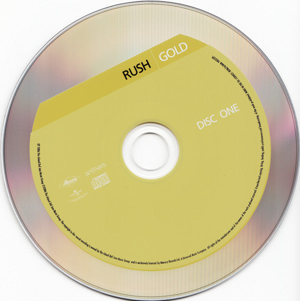 Rush : Gold (2xCD, Comp, RM)