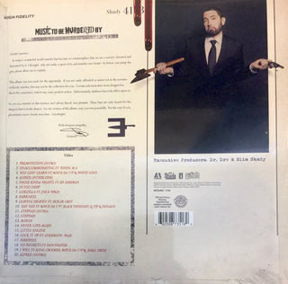 Eminem, Slim Shady : Music To Be Murdered By (2xLP, Album, Ltd, Red)
