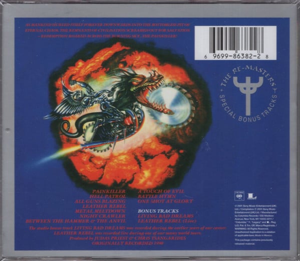 Judas Priest : Painkiller (CD, Album, RE, RM, RP)