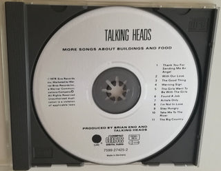 Talking Heads : More Songs About Buildings And Food (CD, Album, RE)