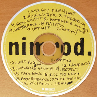 Green Day : Nimrod. (HDCD, Album, RE, RP, Cin)