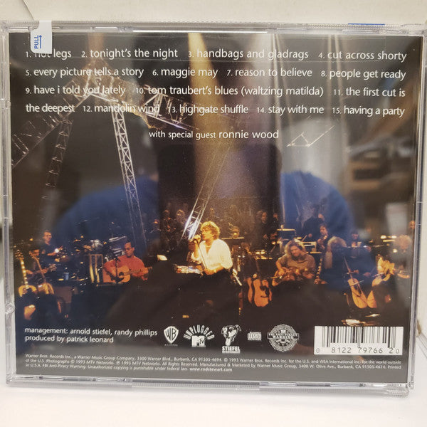 Rod Stewart With Special Guest Ronnie Wood* : Unplugged ...And Seated (CD, Album, RP)