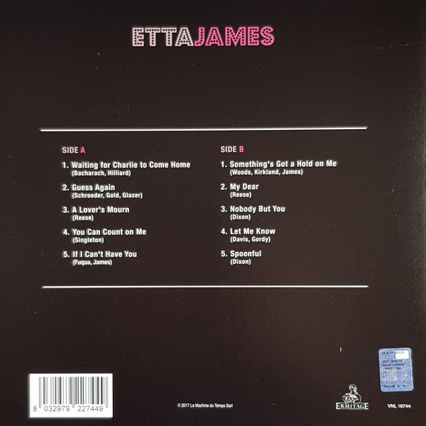 Etta James : Etta James (LP, Album, RE, 180)