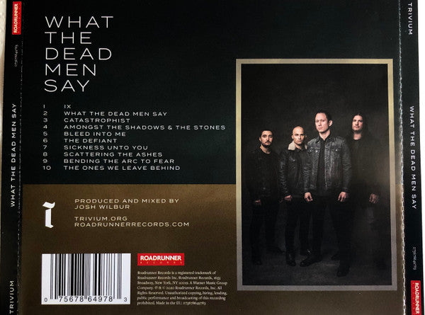 Trivium : What The Dead Men Say (CD, Album)