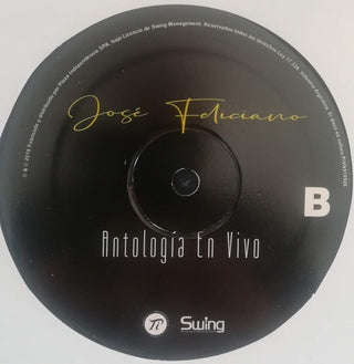 José Feliciano : Antologia En Vivo (12", Comp, Unofficial)